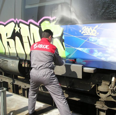 Graffiti verwijderen