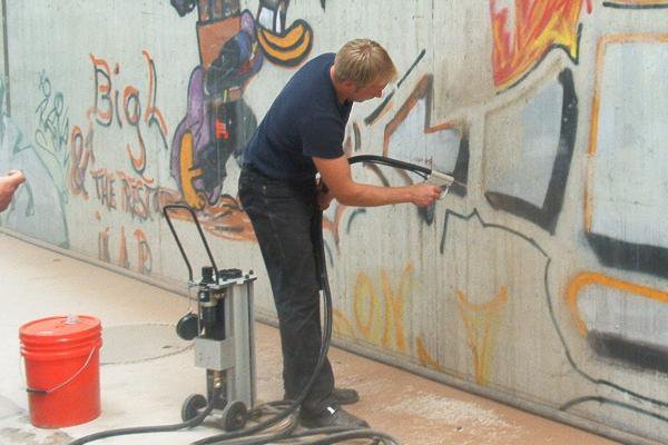 Graffiti verwijderen