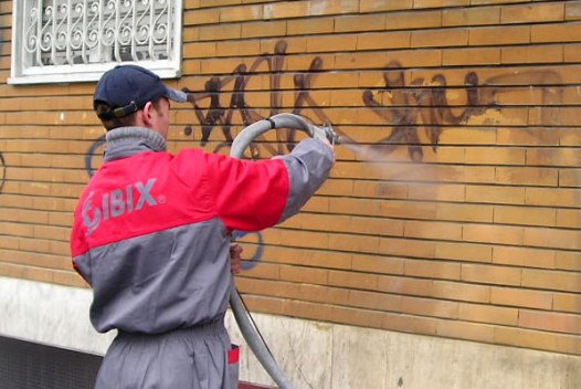Graffiti verwijderen