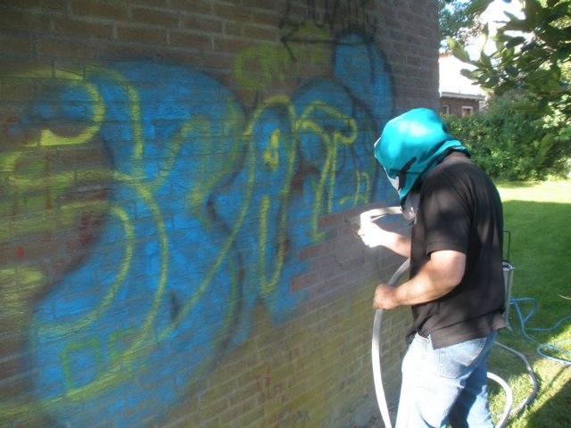 Graffiti verwijderen